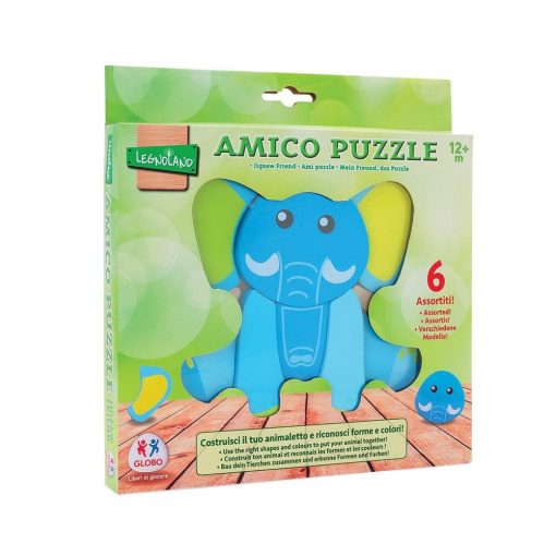 Puzzle Elefante de Madeira