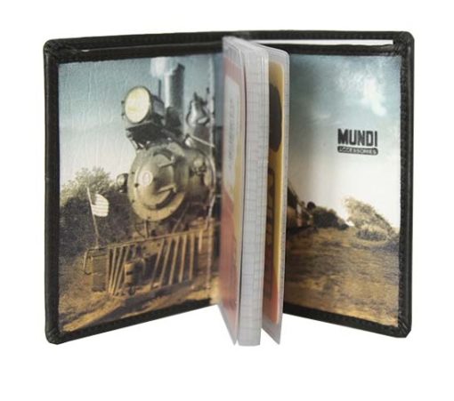 Porta Cartões Mundi “Comboio” Preto