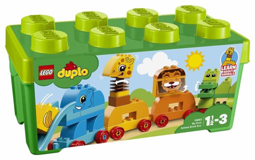 Comboio com Peças de Animais Lego Duplo