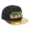 Boné CAP Star Wars Preto e Dourado