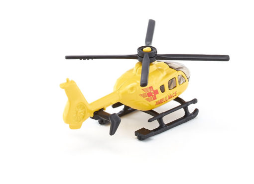 Helicóptero Ambulância Siku Amarelo