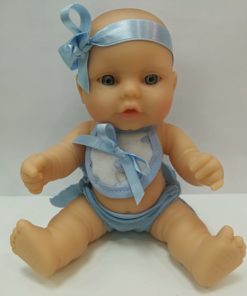 Boneco Mini Baby com Fita Azul Perfumado