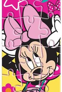 Puzzle Minnie para Colorir Vertical "Hi"