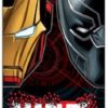 Toalha de Praia Avengers Iron man e Pantera Negra