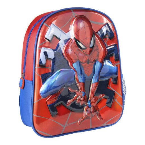 Mochila Spiderman Infantário Metalizada