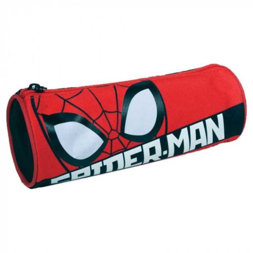 Estojo Spiderman Redondo Vermelho