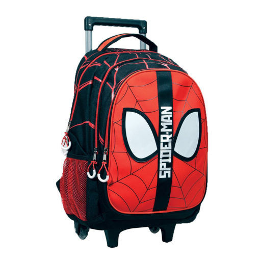 Trolley Escolar Spiderman Vermelha