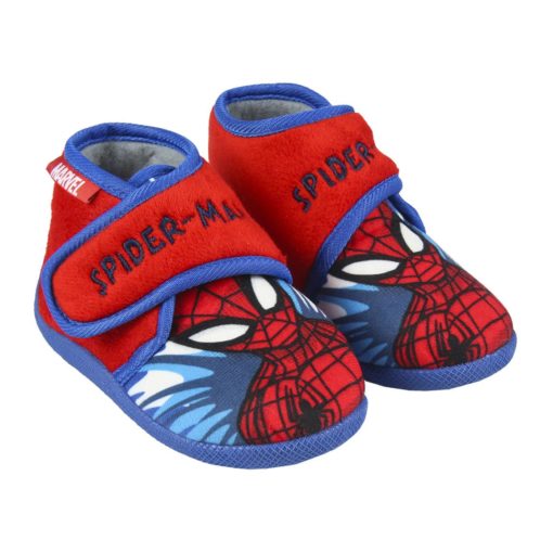 Pantufas Bota Spiderman Azuis c/ Velcro (23/28)