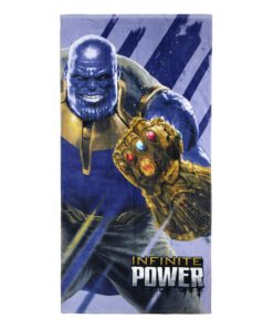 Toalha de Praia Thanos Infinite Power Avengers