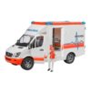 Ambulância Bruder MB Sprinter com Figura