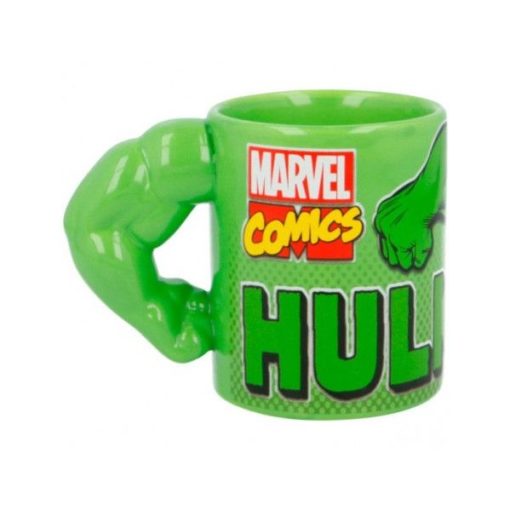 Caneca de Cerâmica Hulk com Braço 3D 2