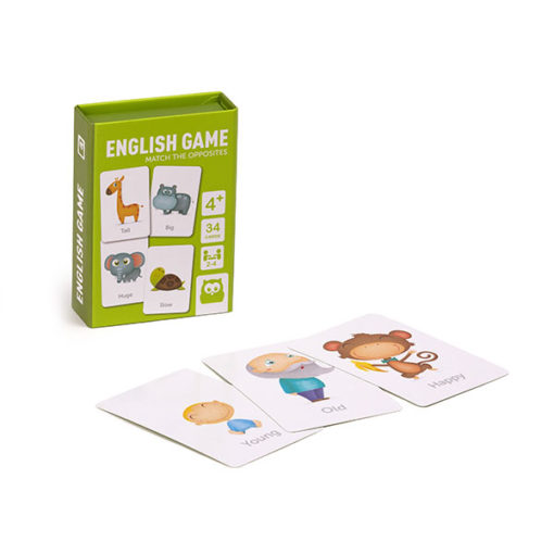 Jogo de Cartas E-Kids para Aprender Inglês