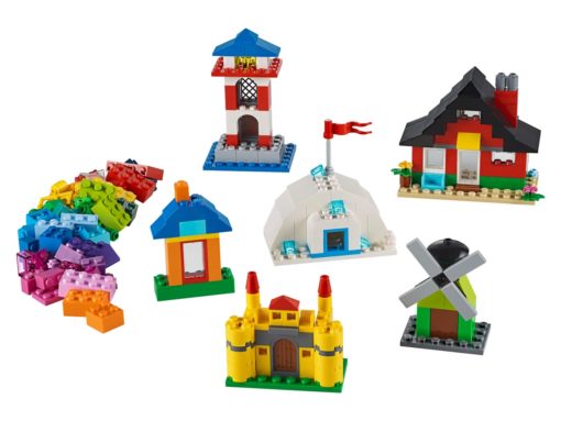 Peças e Casas(270pcs) - LEGO Classic