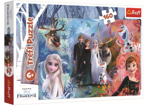 Puzzle Frozen - 160 Pcs - Família
