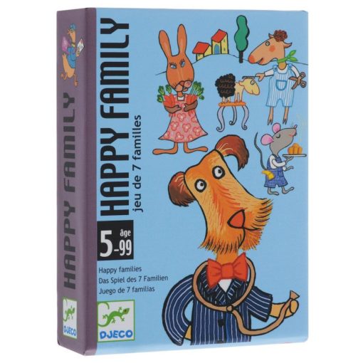 Jogo de Cartas 7 Famílias Djeco Happy Family