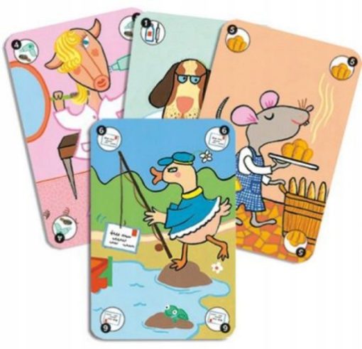 Jogo de Cartas 7 Famílias Djeco Happy Family