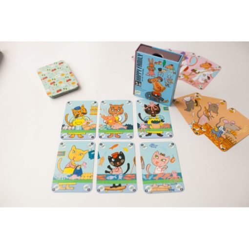Jogo de Cartas 7 Famílias Djeco Happy Family