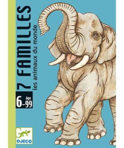 Jogo de Cartas Djeco 7 Famílias (em Francês).