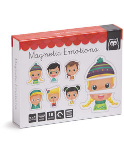 Jogo Magnetico Emoçoes - 18pcs - Ekids