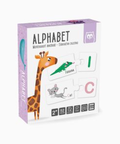 Puzzle Alfabeto 52 pcs - Montessori - EKids