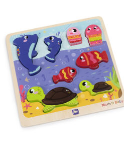 Puzzle Mom & Baby Oceano Animal - EKids