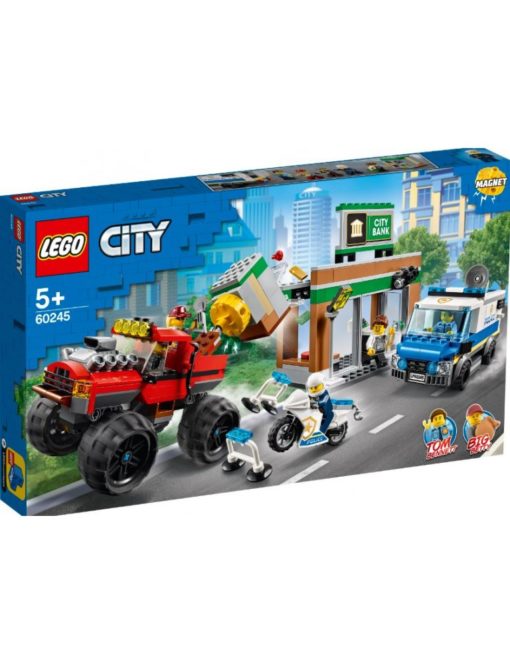 Assalto Policial ao Camião Gigante (362 pcs) - City - Lego