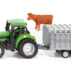Tractor with Stock Trailer - Siku
