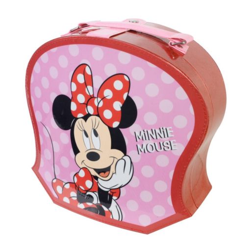 Caixa Minnie de Maquilhagem Rosa c/ Bolinhas "Oh My Minnie"
