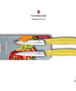Conjunto de 2 Facas para Verduras Amarelo - Victorinox