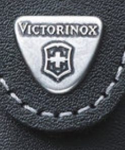 Funda Cinto em Pele Preta Com Velcro - Victorinox