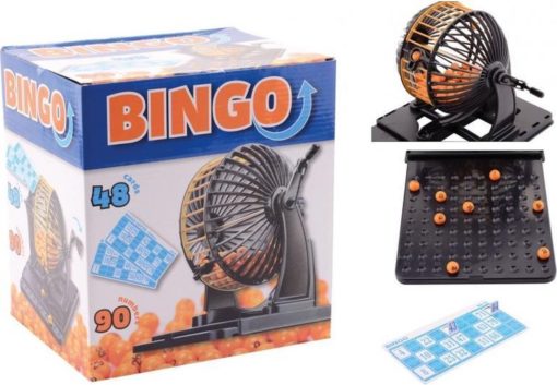Jogo Bingo c/ 90 Números e 48 Cartões - Family Games