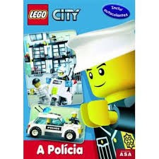 Livro A Policia c Atividades - City - Lego