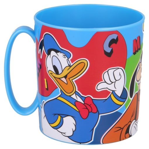 Caneca p/ Microondas Azul Clara 3 Personagens 350ml "Cool Summer" - Mickey