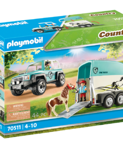 Carro com Reboque para Pónei - Country - Playmobil