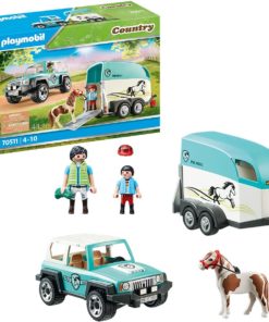 Carro com Reboque para Pónei - Country - Playmobil