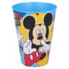 Copo Alto Azul Claro 3 Personagens 430ml "Cool Summer" - Mickey