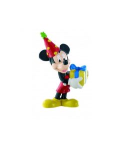 Figura Pequena Mickey com Chapéu de Festas - Mickey