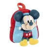 Mochila Mini Infantil 3D com Peluche "BTS21" - Mickey