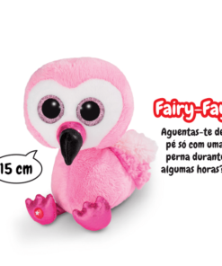 Peluche Flamingo Fairy-Fay 15cm - Glubschis