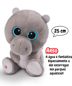 Peluche Hipopótamo Anso 25cm - Glubschis