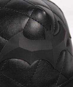 Boné CAP Preto Imitação de Pele Losângulos (58) - Batman