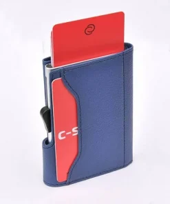 Carteira C-Secure RFID 1706A Azul - C-Secure