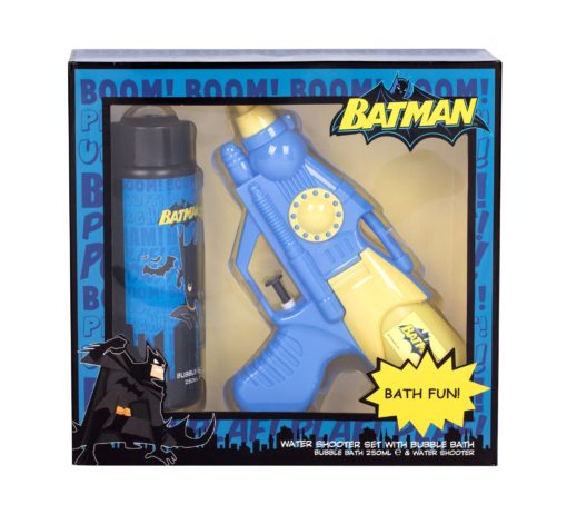 Conjunto Espuma de Banho e Pistola de Água "Bath Fun" - Batman