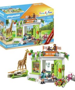 Consulta Veterinaria no Zoo - 122pcs - Family Fun - Playmobil