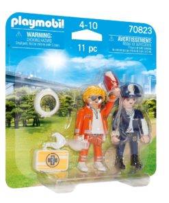 Duo Pack Médico + Policia - 11pcs - Playmobil