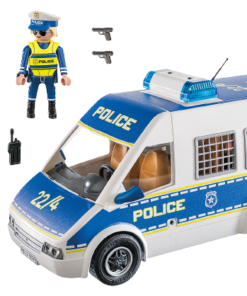 Carro da Policia c Luz e Som - 52pcs - City Action - Playmobil