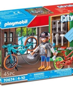 Set de Oferta Oficina de E-Bicicletas (45 pcs) - City Life - Playmobil