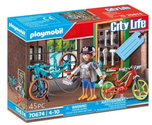 Set de Oferta Oficina de E-Bicicletas (45 pcs) - City Life - Playmobil