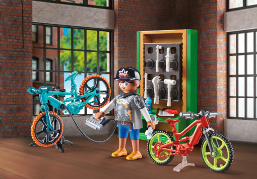 Set de Oferta Oficina de E-Bicicletas (45 pcs) - City Life - Playmobil