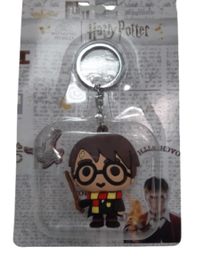 Porta Chaves Harry Potter c/ Varinha Mágica - Harry Potter